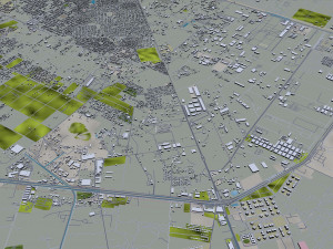 Luanda city Angola 45km 3D 模型