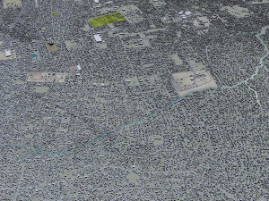 Luanda city Angola 45km 3D Model
