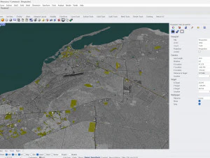 Luanda city Angola 45km 3D Model