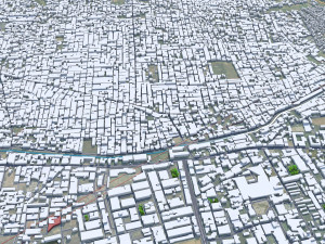 Ludhiana city Punjab India 35km 3D मॉडल