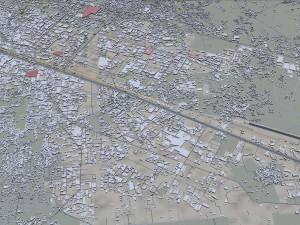 Ludhiana city Punjab India 35km 3D मॉडल