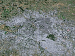 Ludhiana city Punjab India 35km 3D मॉडल