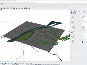 Ma anshan city Anhui China 35km 3D 模型
