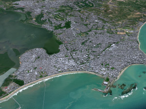 Maceio State of Alagoas Brazil 25km 3D Model