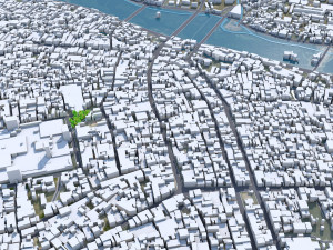 Madurai city Tamil Nadu India 25km Modelo 3D