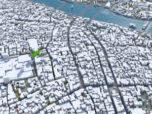 Madurai city Tamil Nadu India 25km 3D Model