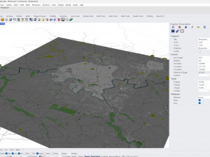 Malappuram city Kerala India 20km 3D Model