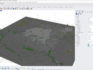 Malappuram city Kerala India 20km 3D Model