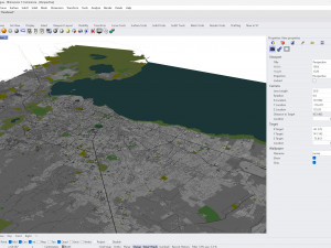 Managua city Nicaragua 30km 3D 모델