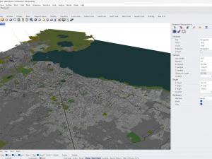 Managua city Nicaragua 30km 3D Model