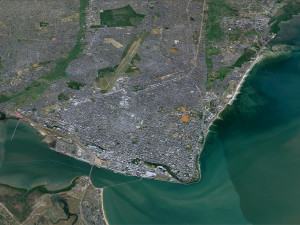Maputo city Mozambique 30km Modelo 3D