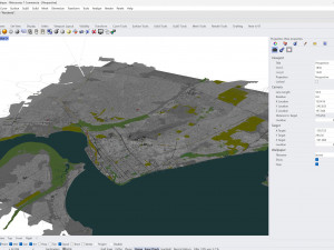 Maputo city Mozambique 30km Modelo 3D