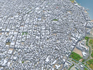 Maracaibo city Zulia Venezuela 30km 3D Model