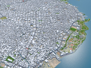 Maracaibo city Zulia Venezuela 30km Model 3D
