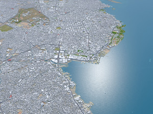 Maracaibo city Zulia Venezuela 30km Model 3D