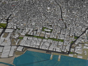 Maracaibo city Zulia Venezuela 30km Model 3D
