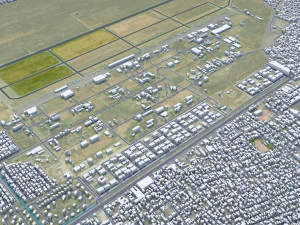Maracay city Aragua Venezuela 35km 3D Model