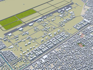 Maracay city Aragua Venezuela 35km 3D Model