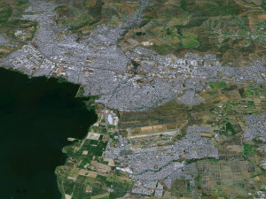Maracay city Aragua Venezuela 35km 3D Модель