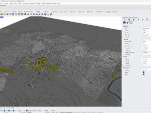 Mbuji city Mayi Congo 20km 3D Model