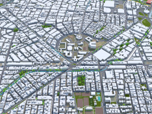 Medellin city Antioquia Colombia 30km Modelo 3D
