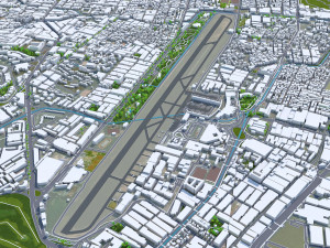 Medellin city Antioquia Colombia 30km Modelo 3D