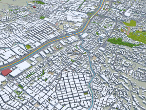 Medellin city Antioquia Colombia 30km Modelo 3D