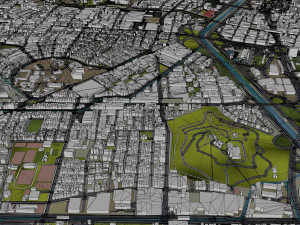 Medellin city Antioquia Colombia 30km Modelo 3D