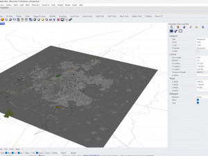 Meerut city Uttar Pradesh India 25km 3D-Modell