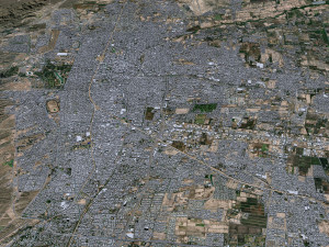 Mendoza city Argentina 32km Modelo 3D