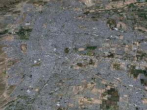 Mendoza city Argentina 32km 3D Model