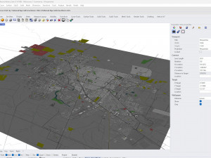Mexicali city Baja California Mexico 30km Modello 3D