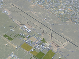 Misratah city Libya 50km 3D-Modell