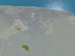 Misratah city Libya 50km 3D-Modell