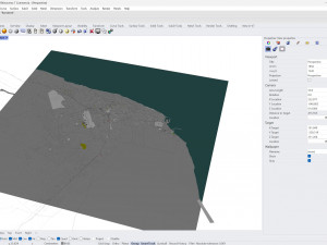 Misratah city Libya 50km 3D-Modell
