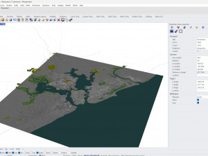 Mombasa city Kenya 30km 3D 模型