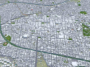 Morelia city Michoacan Mexico 30km Modelo 3D