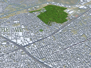 Morelia city Michoacan Mexico 30km Modelo 3D