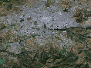 Morelia city Michoacan Mexico 30km Modelo 3D