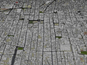 Morelia city Michoacan Mexico 30km Modelo 3D