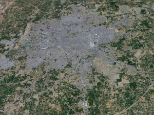 Multan city Pakistan 40km 3D Model