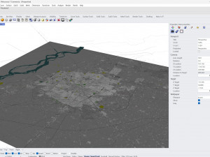 Multan city Pakistan 40km 3D Модель