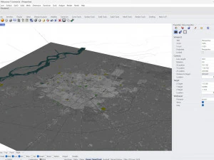 Multan city Pakistan 40km 3D Model