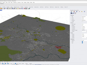 Nashik city Maharashtra India 30km Modello 3D