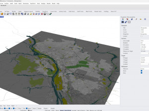 Niamey city Niger 30km Model 3D