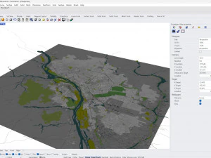 Niamey city Niger 30km 3D Model