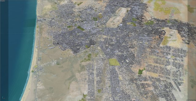 Nouakchott City Mauritania 25km 3D Модель In Город 3DExport