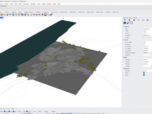 Nouakchott city Mauritania 25km 3D Model