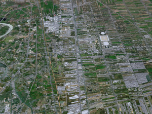 Pathum city Thani Thailand 70km Model 3D
