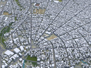 Pointe Noire Republic of the Congo 30km Modelo 3D